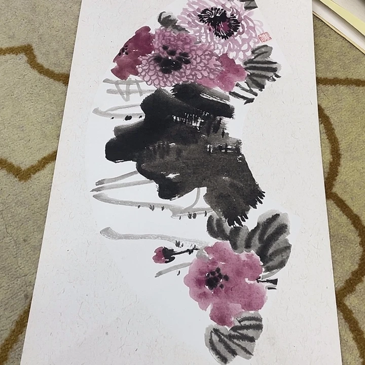 国画33-66卡纸作品艺