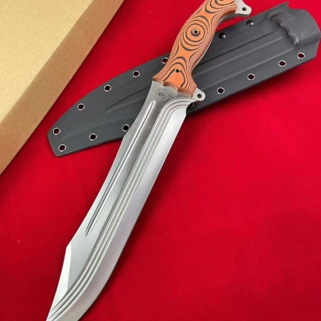 巴斯核弃户外野营家用瓜果刀切水果手把肉收藏把玩