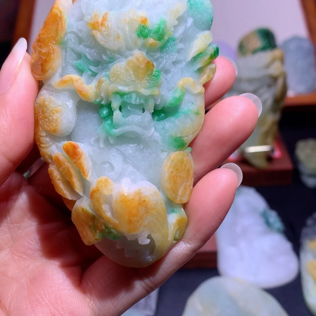 未镶嵌定制翡翠曲**丶