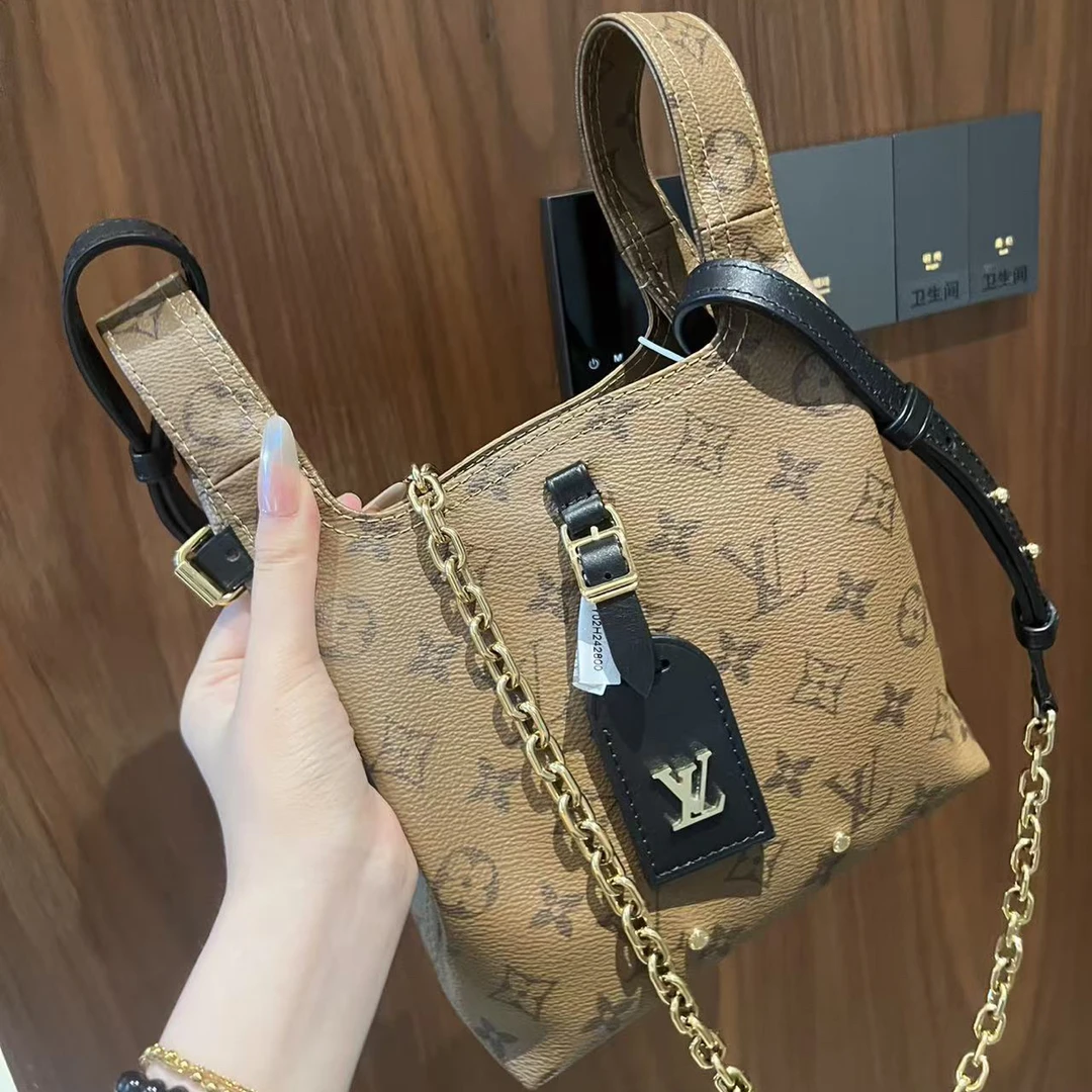 99新 LouisVuitton/路易威登 【包展】  Atlantis BB菜篮子 99新
