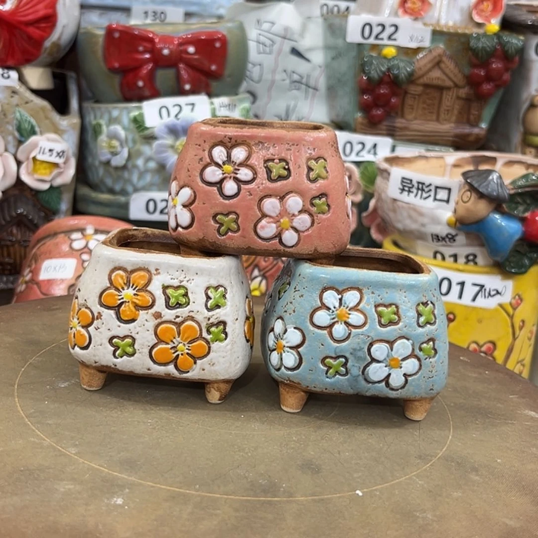 粗陶多肉花盆花盆