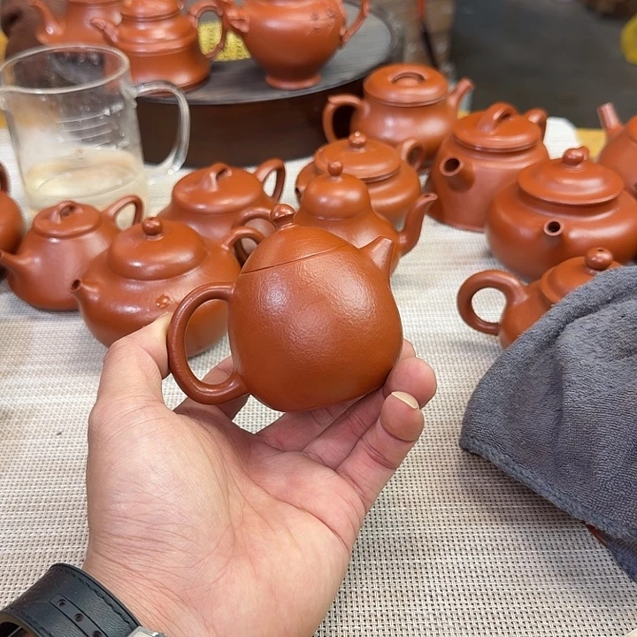 福***堂紫砂壶全手工制作龙蛋