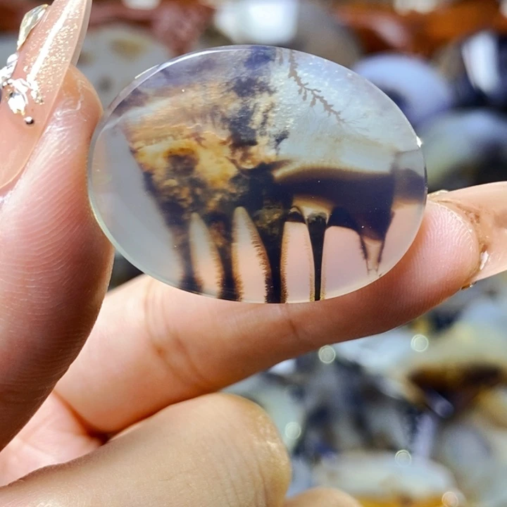 玛瑙/玉髓未镶嵌珠宝半成品