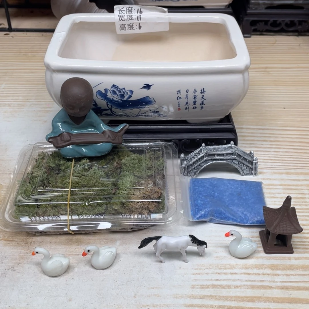 紫砂花盆陶瓷艺术花盆陶瓷