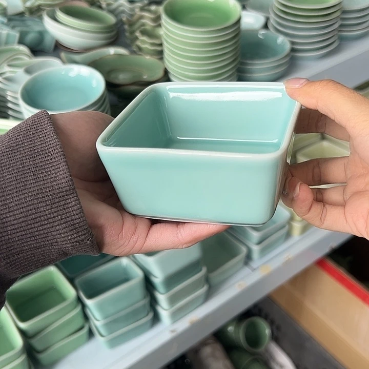 云间青瓷龙泉小米茶器