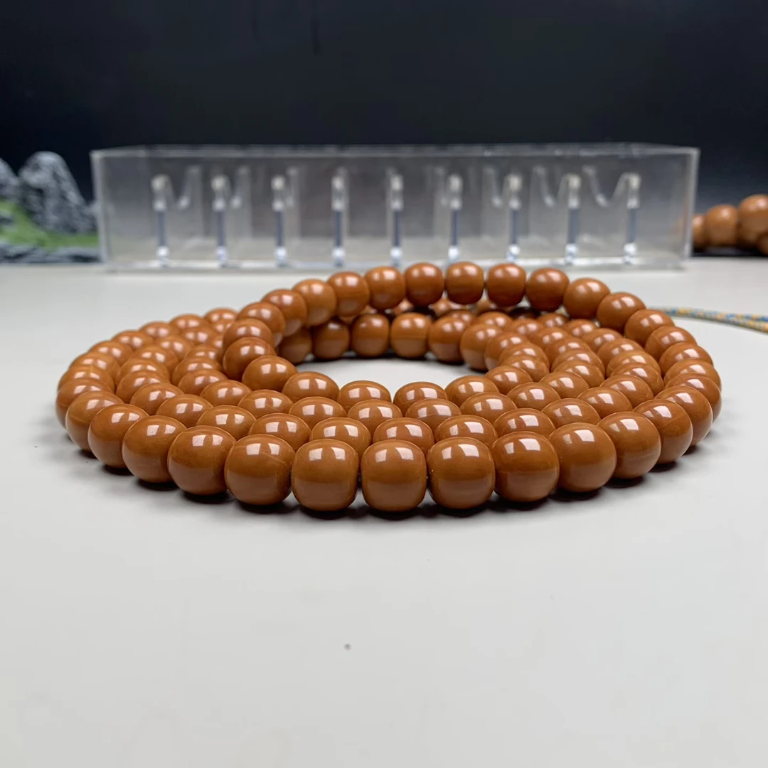 向冉-猴头核桃精工小老型脖挂 颗颗品质保证 无暇 万目打底 10mm
