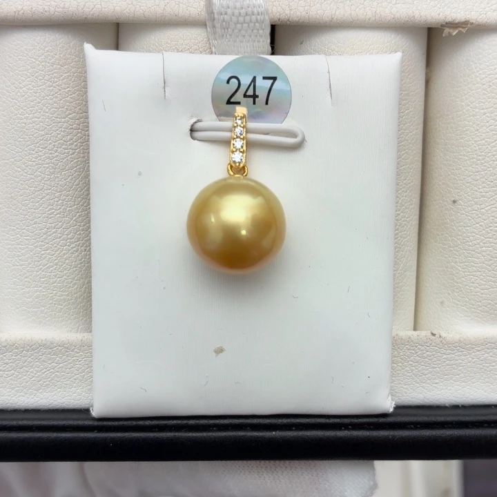 银S925镶嵌颈饰海水珍珠