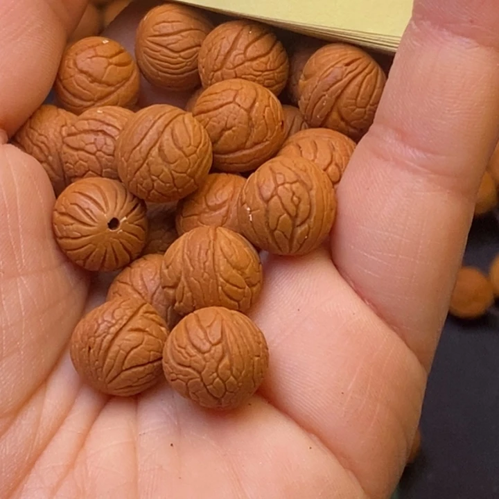 秦岭龙纹桃核21颗