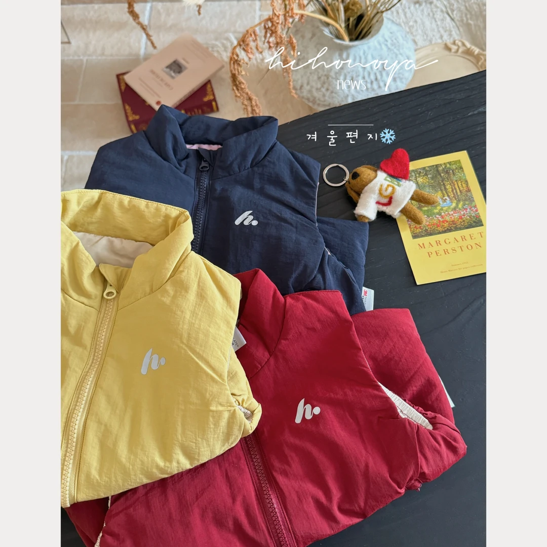 【3M新雪丽】11Hihoniya~2025冬亲子高蓬松科技雪丽棉抗湿轻薄马甲