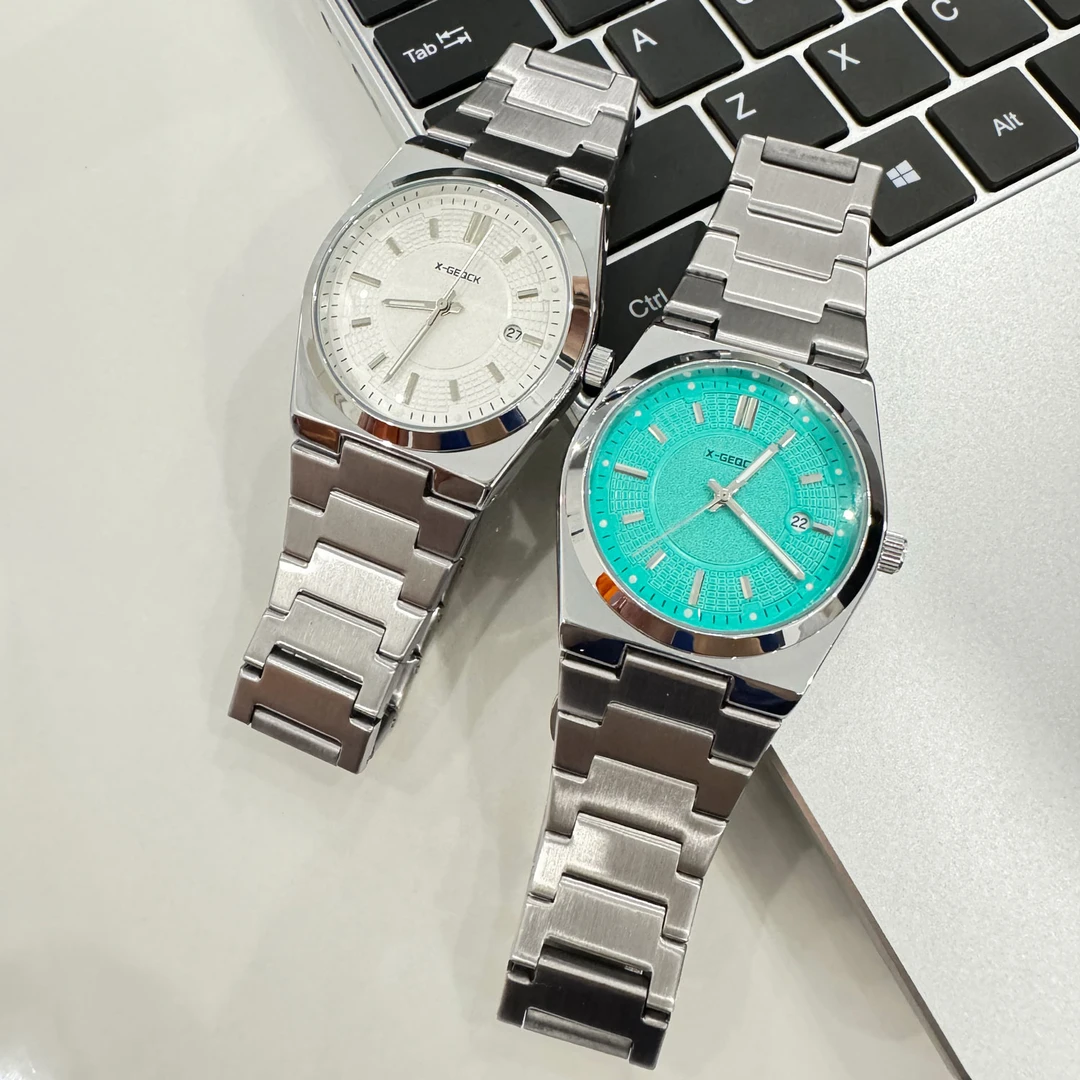 瑞士品牌新款手表男士时尚简约日历防水高级感气质男士腕表男款