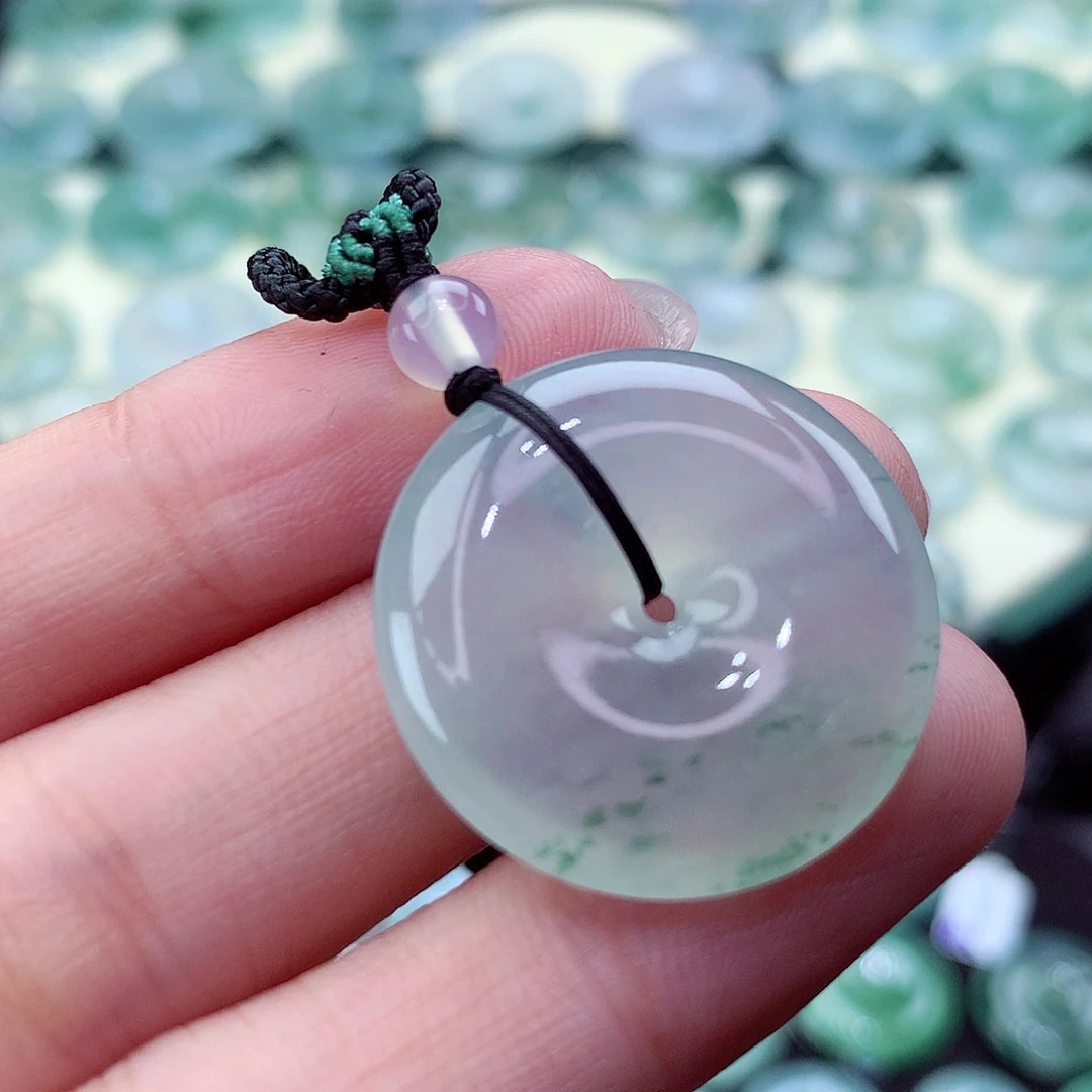 翡翠颈饰未镶嵌吊坠104。尺寸25-6.1