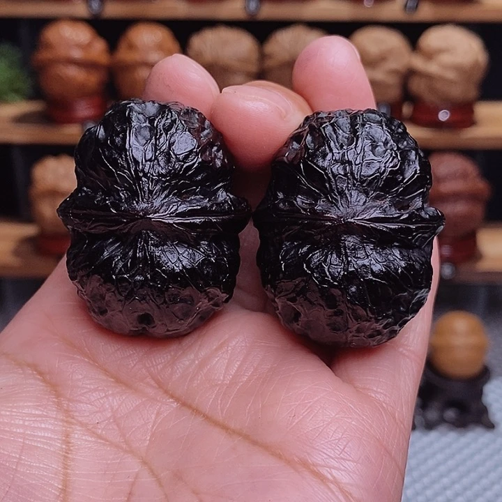 文玩核桃把件玉罗汉20