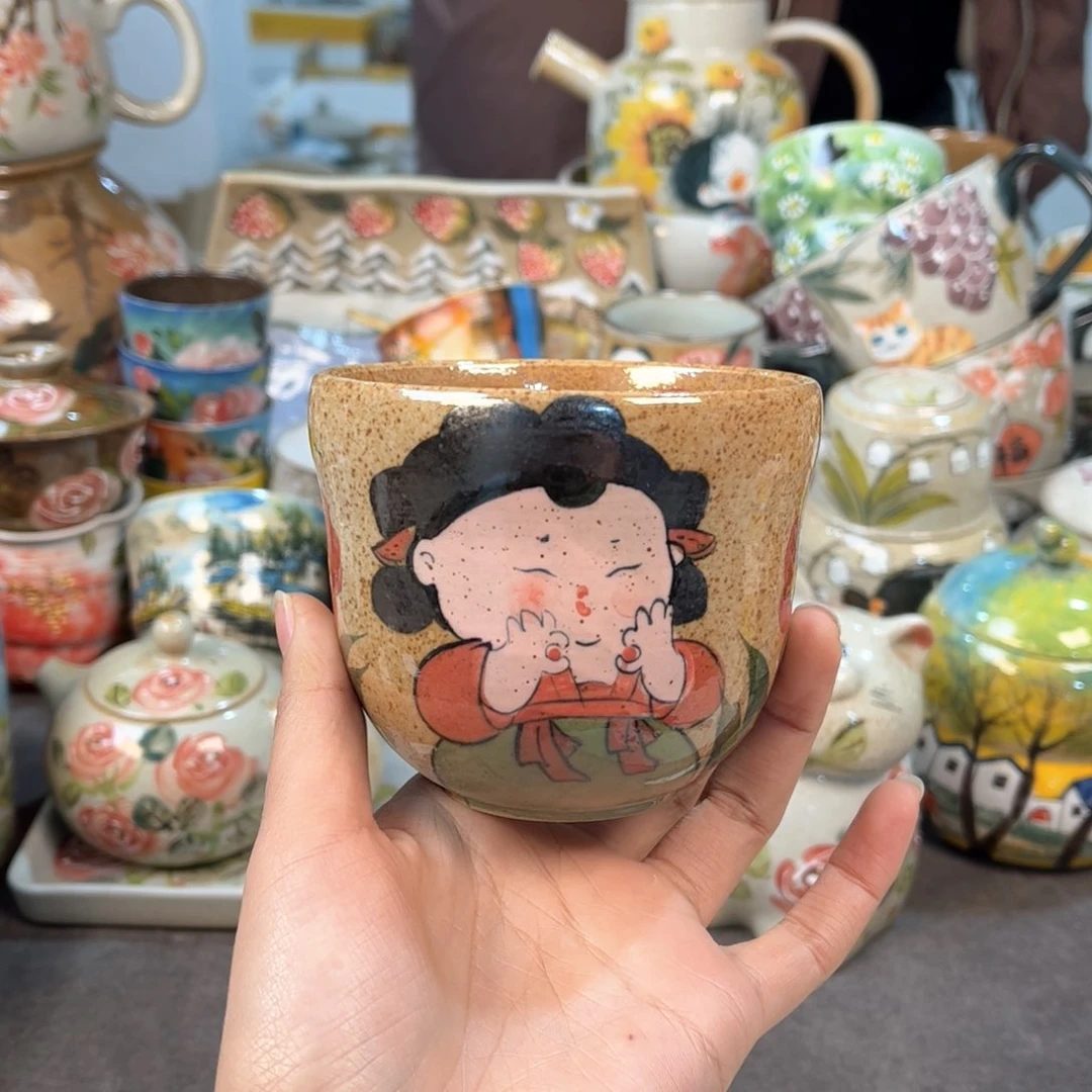 景德镇陶瓷手工杯