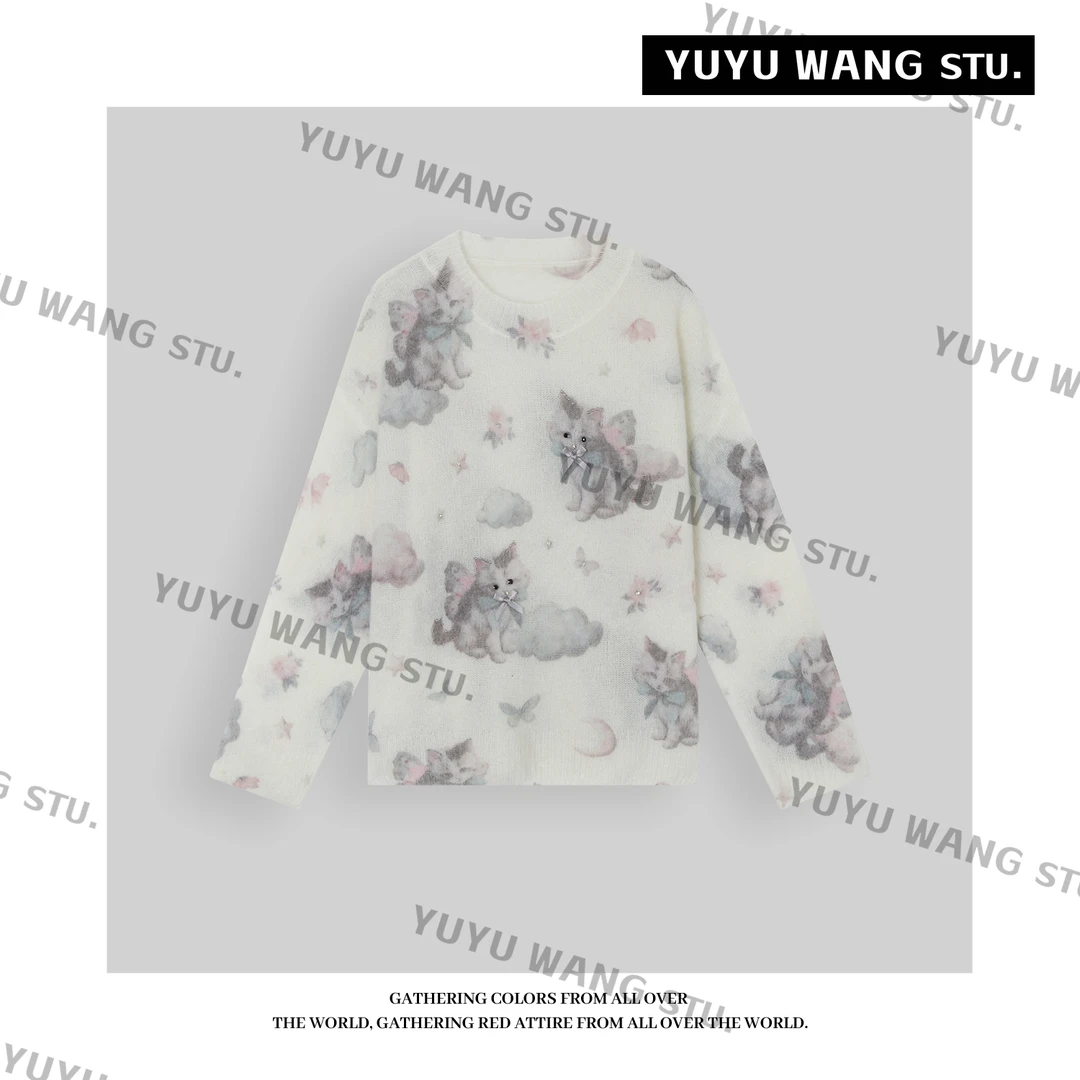 YUYU WANG【铃音】 套头毛衫 RB2SQRW2312