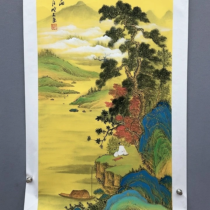 国画书法作品多次参加