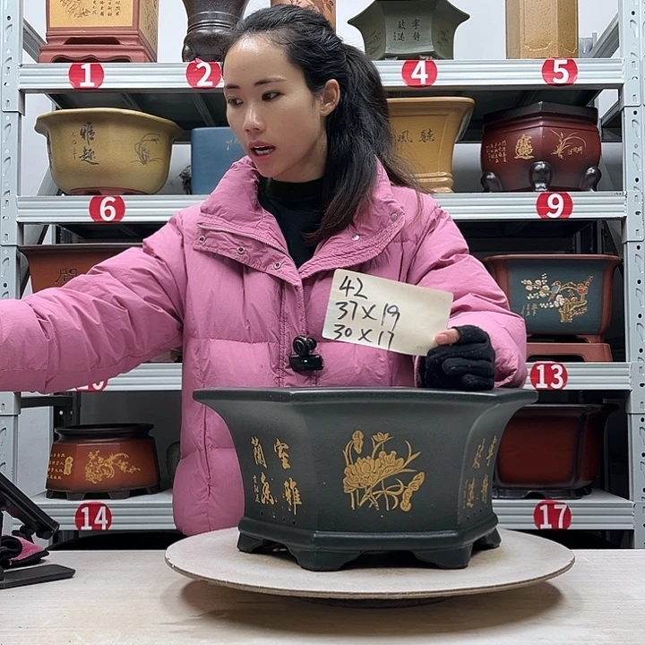 花盆紫砂紫砂花盆