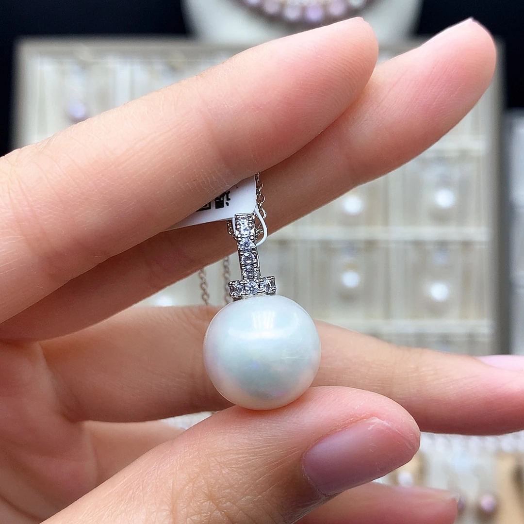 淡水珍珠颈饰合金