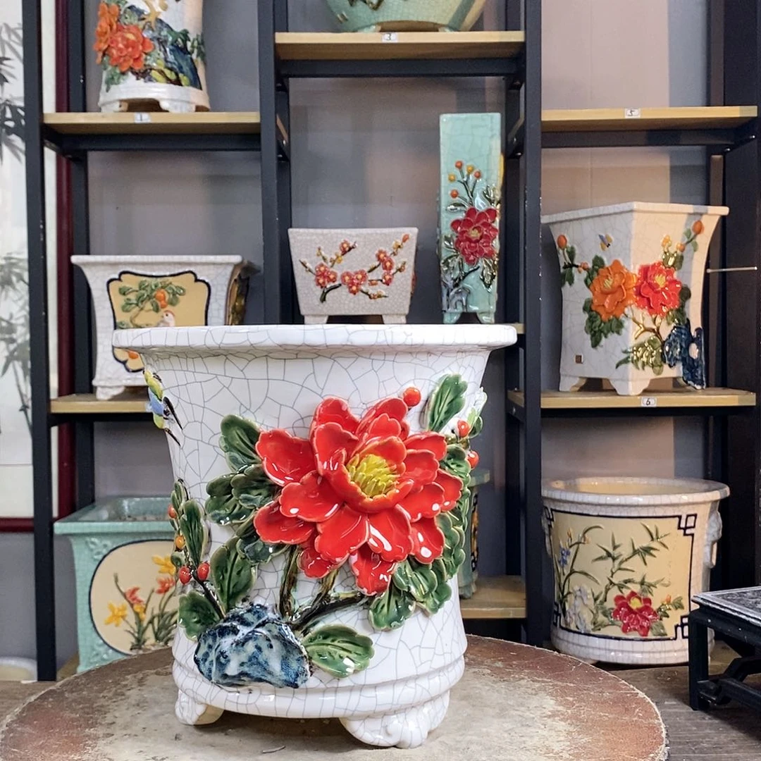 紫砂花盆克****肤1。