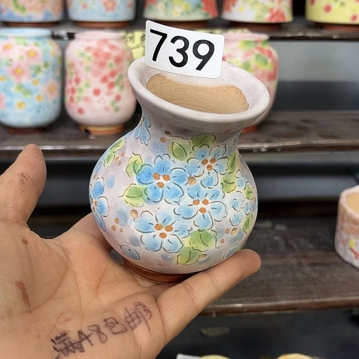手工制作多肉花盆