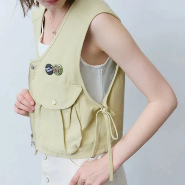 扎花加绒加厚款直筒型常规款马夹套装休闲百搭牛仔文艺梭织