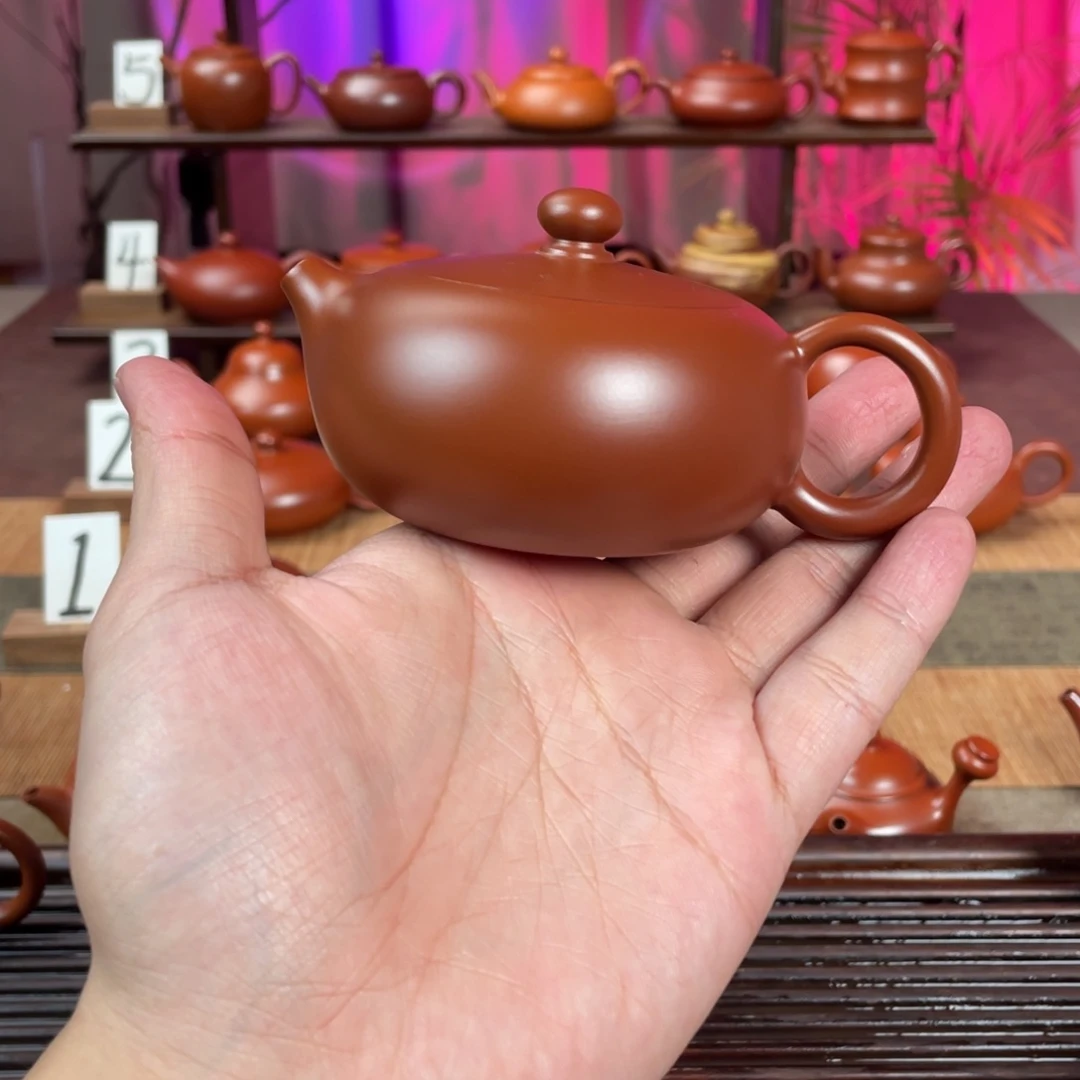 张***³紫砂茶壶精工超薄明炉