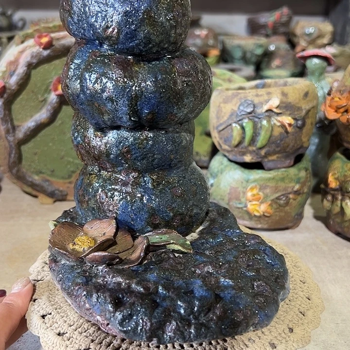 特价手工粗陶不包退换