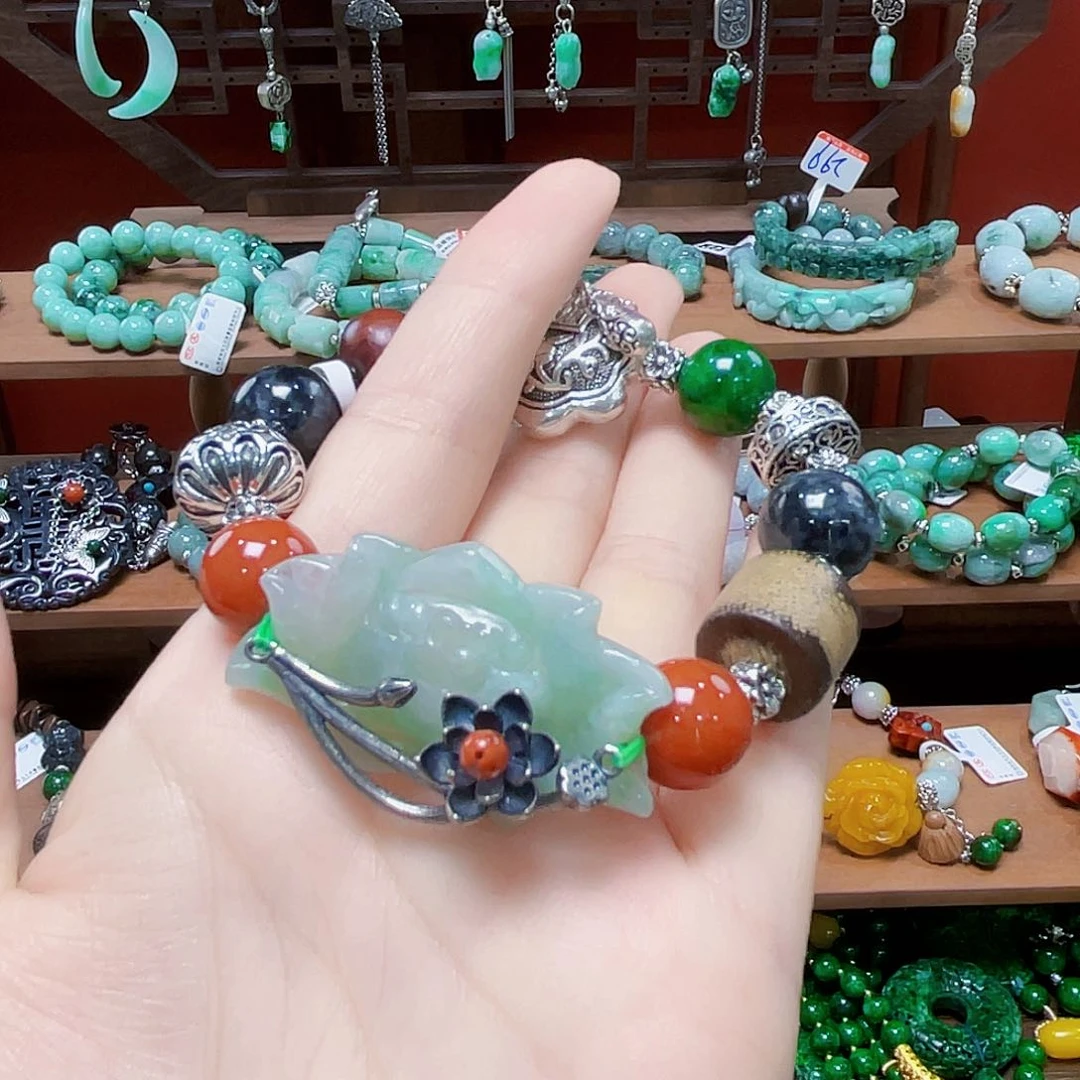 萍****未镶嵌手链翡翠饰品