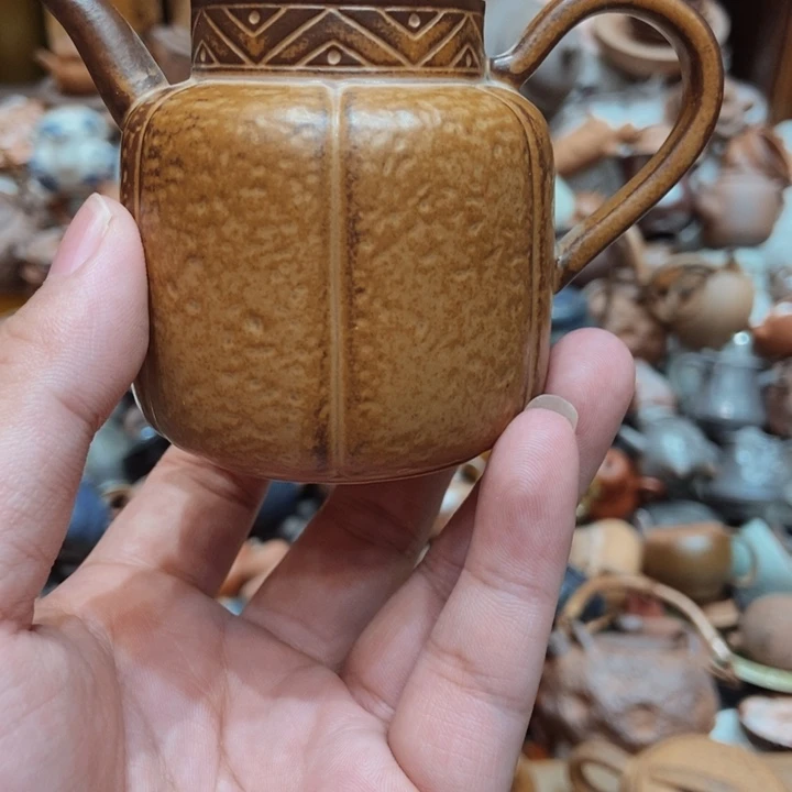 柴烧老岩泥高端茶器