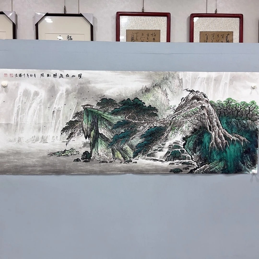 国画国画作品多次入选
