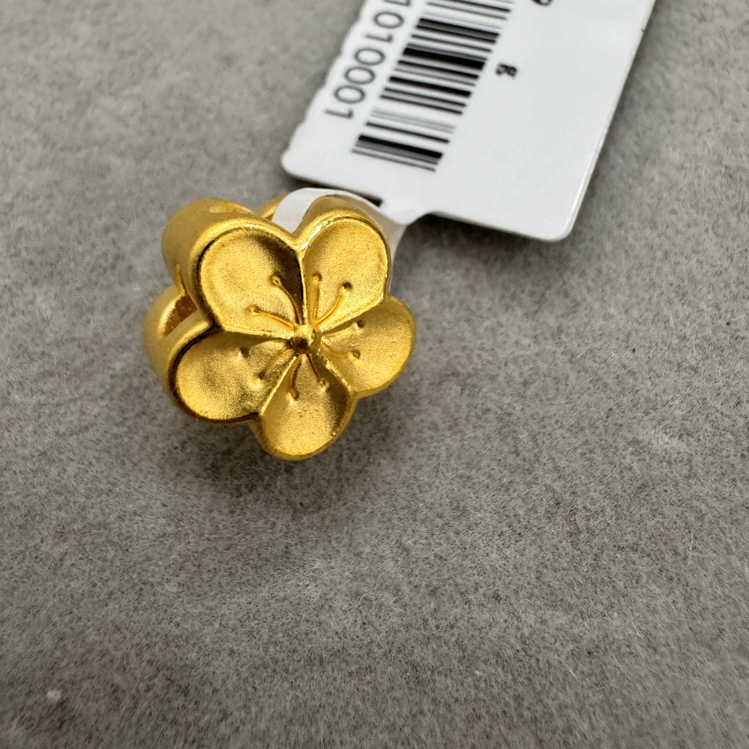 【莹莹专享】足金999投资金 桃花GP    1.14纳金添福