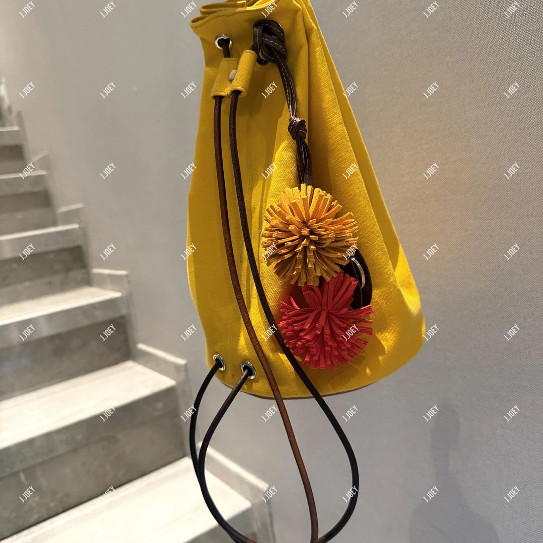 J.JOEY 头层牛皮花朵球挂绳挂饰（不含包） 0999