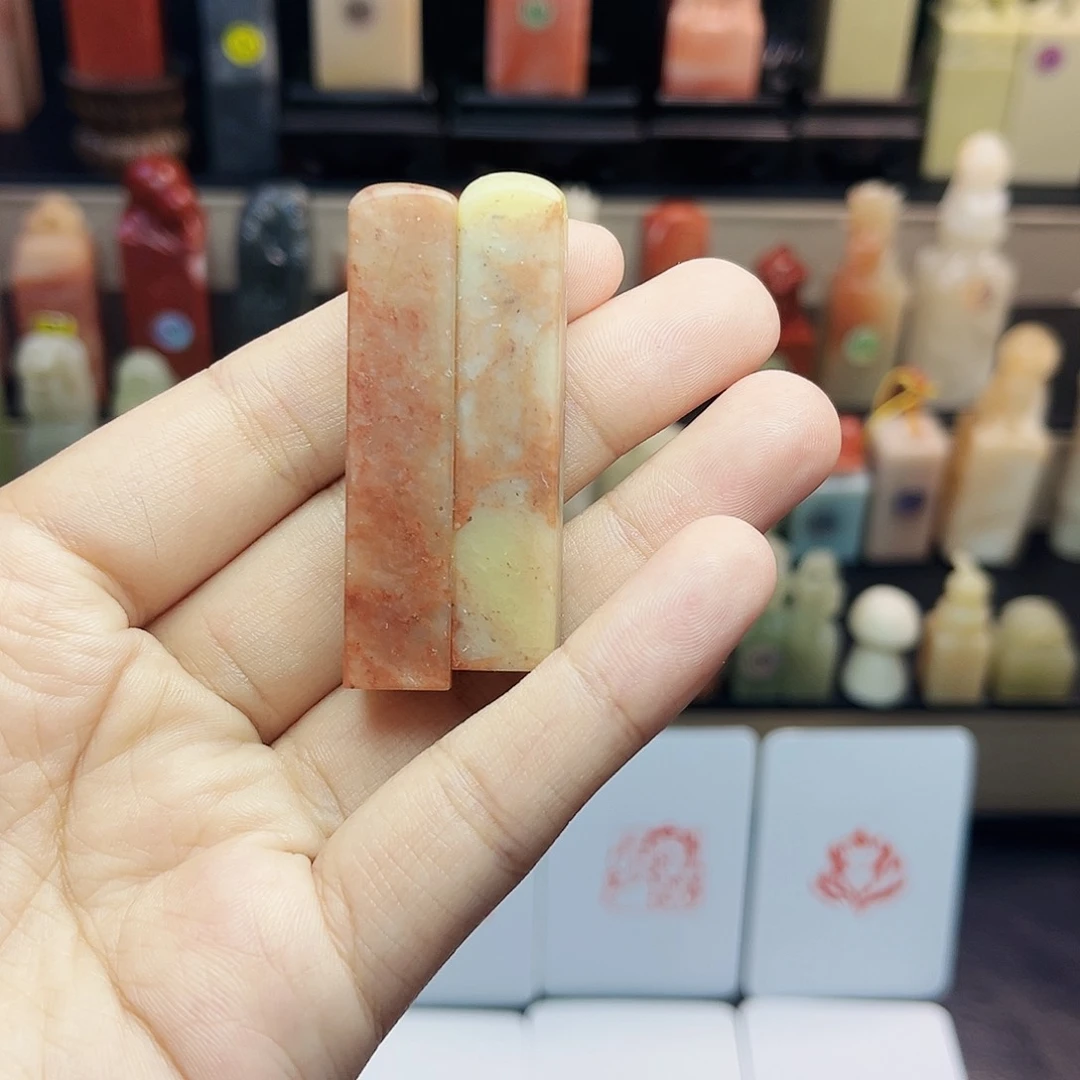 寿山石印石故****事1.0刻姓氏➕名章 定制 纯手工篆刻