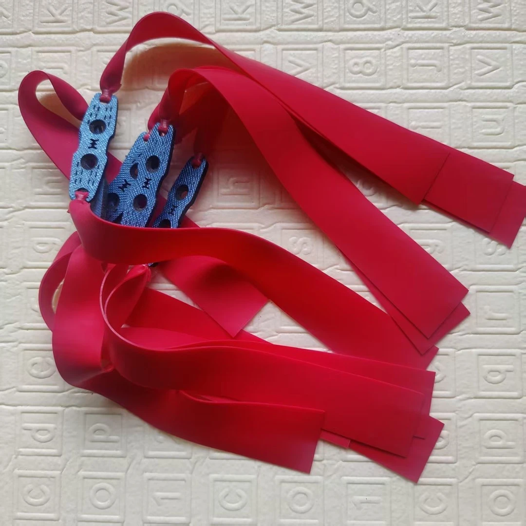 试用装2515/2513新款大红色弹弓专用扁皮筋定制加大加厚大加宽长