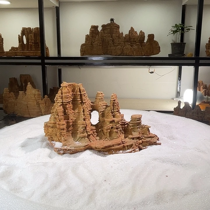 阿***）灵璧石山峰靠山石