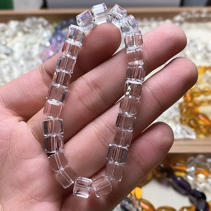 非金属卡7mm+刻面方糖