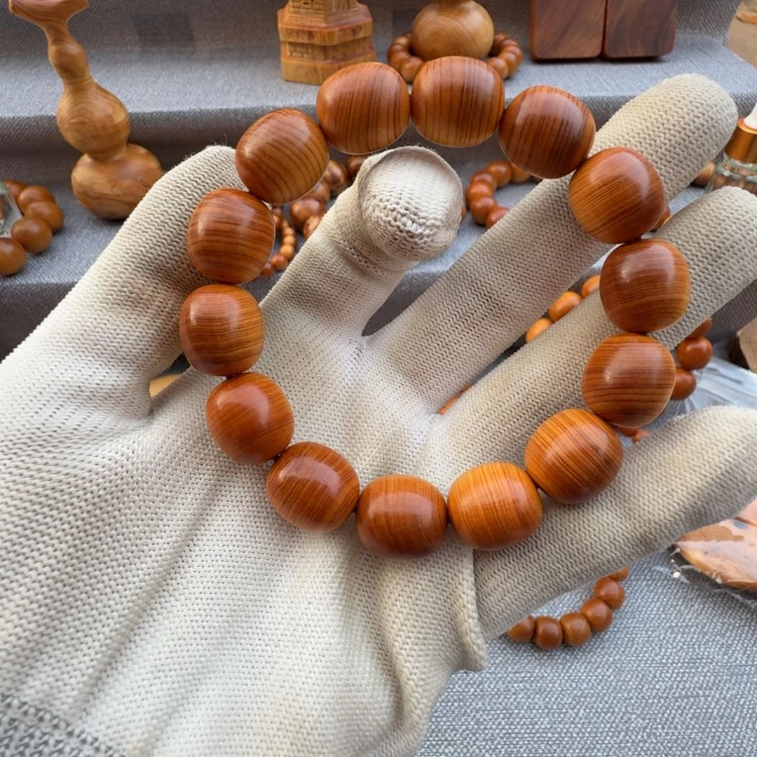 柏木（崖柏）太行崖柏红油1.3✖️1.5枣珠