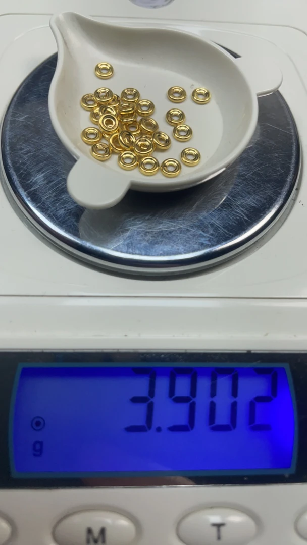 足金999配饰隔片