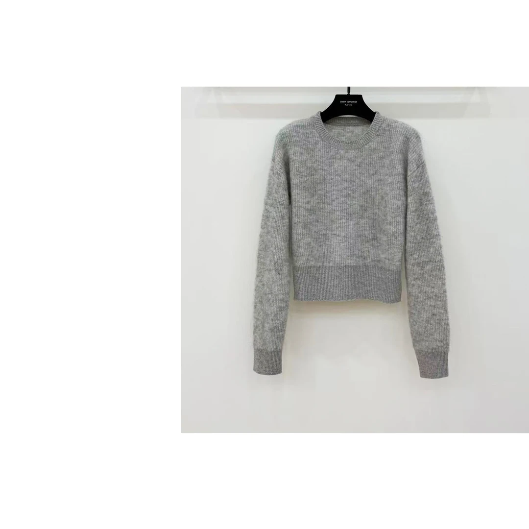 JIAYE CHAN秋冬百搭简约收腰套头毛衣