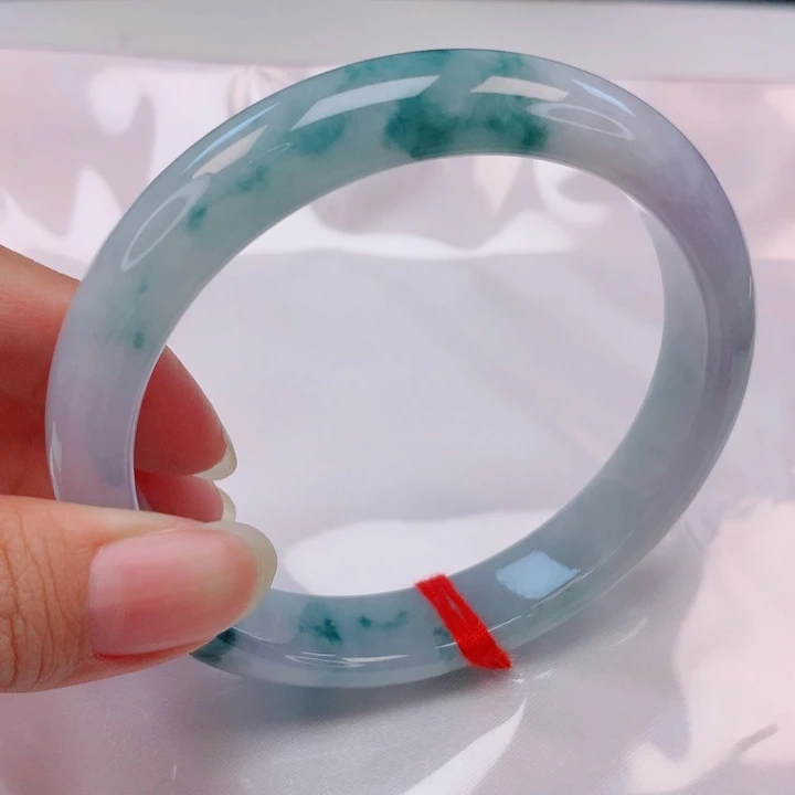 翡翠未镶嵌手镯62圈