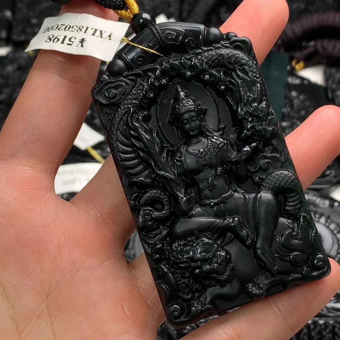 天然a货钢琴黑挂件