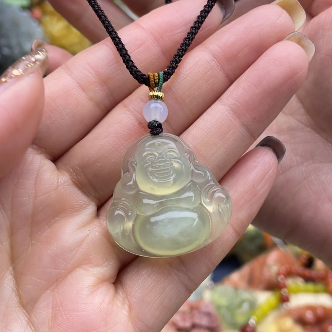 未镶嵌蛇纹石玉颈饰