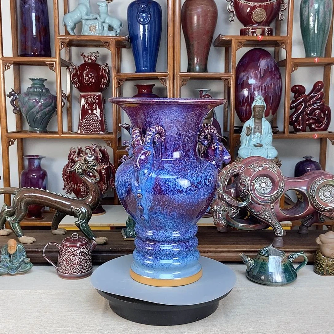 摆件五大名窑钧瓷040