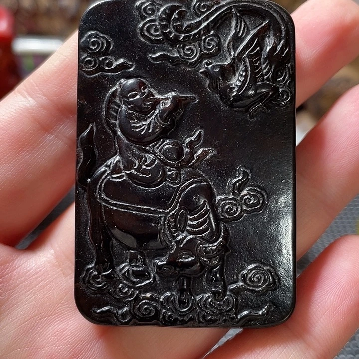 紫金钵盂菩提吊坠