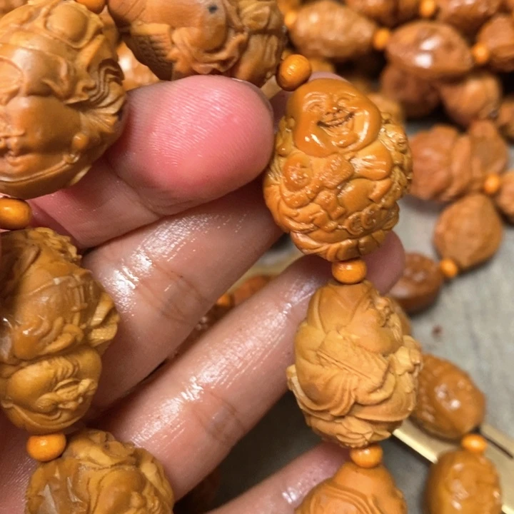 橄榄核手串/手链橄榄微瑕2.2左右随机发