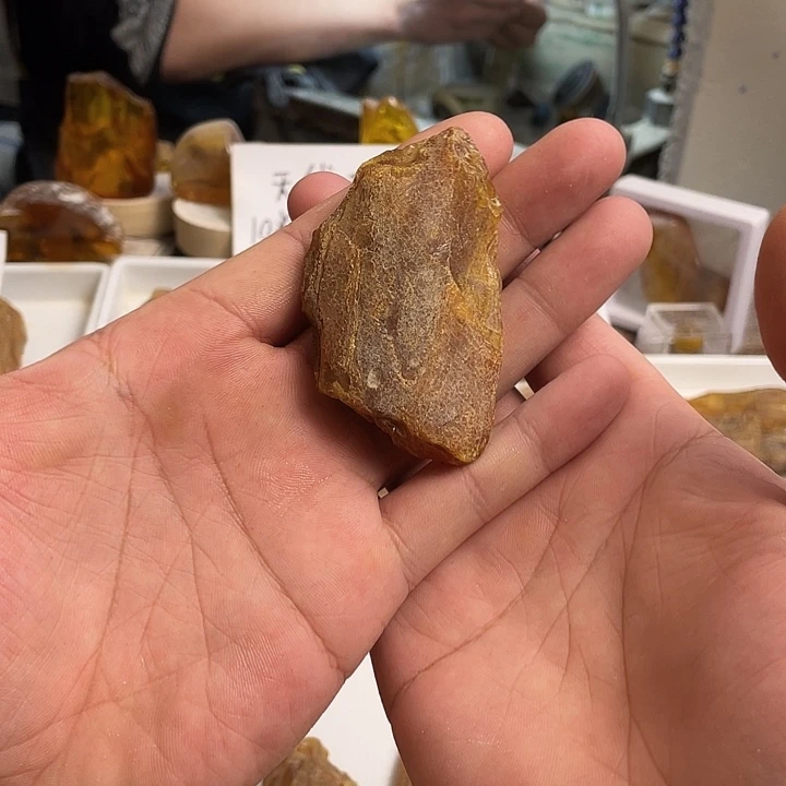 ༼***།定制琥珀未镶嵌天然琥珀蜜蜡