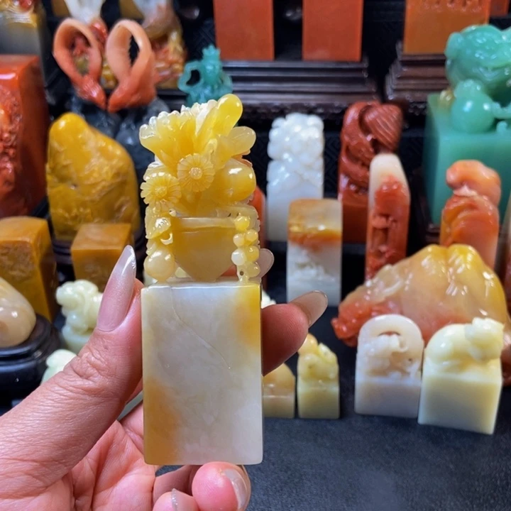 印石寿山石北部田