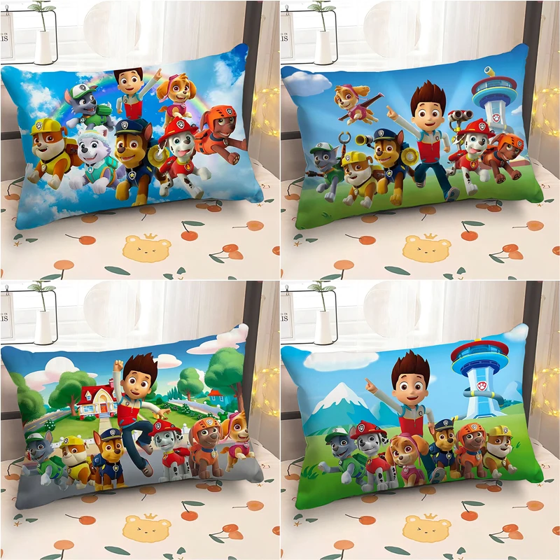 汪汪队立大功周边抱枕套儿童卧室宿舍午睡床头靠枕送朋友生日礼物