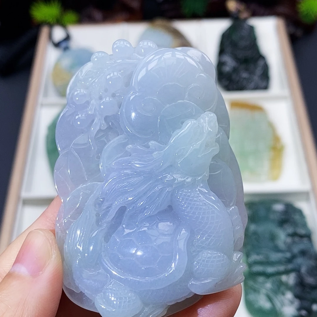 颈饰未镶嵌翡翠缅甸翡翠a货