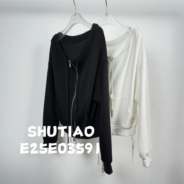 【SHUTIAO】2025夏季：新款小众设计款外套E25E03591