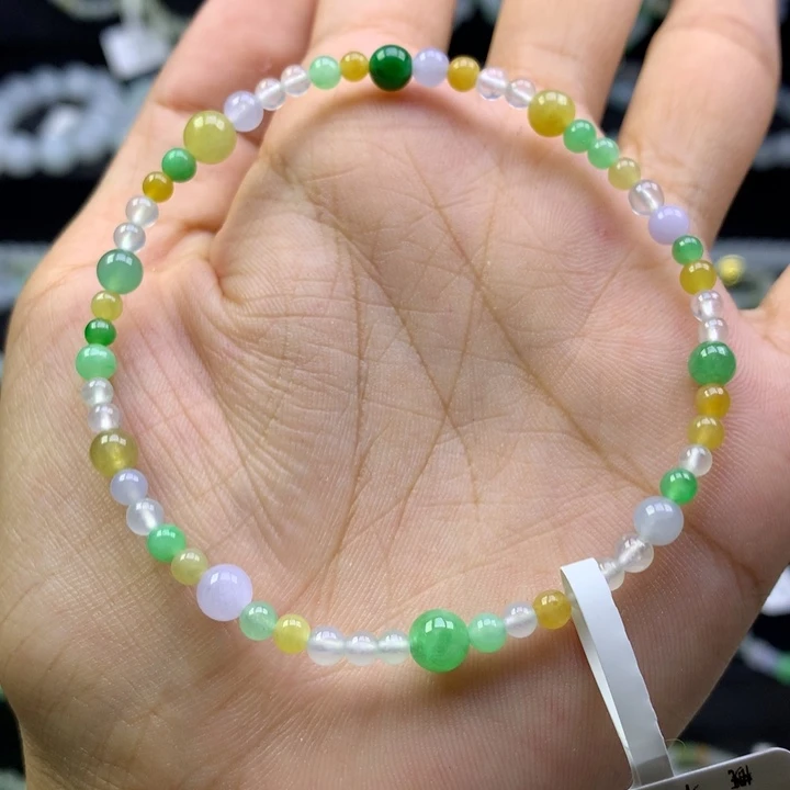 未镶嵌手串翡翠卡